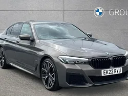 Grey Used 2022 BMW 530 M Sport | £32,500 (Fair price)
