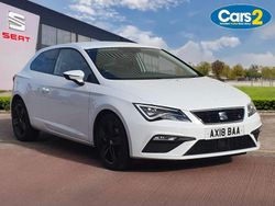 White Used 2018 Seat Leon FR Hatchback | £9,250 (Fair price)