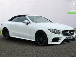 White Used 2018 Mercedes E220 Active Cabriolet | £19,299 (Fair price)