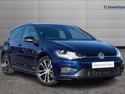 Blue Used 2020 VW Golf VII R-line Edition Hatchback | £18,950 (Fair price)