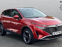 Red Used 2024 Nissan Qashqai N-Connecta SUV | £23,940 (A bit pricey)