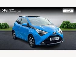 Blue Used 2018 Toyota Aygo X-plore Hatchback | £9,172 (A bit pricey)