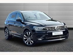 Black Used 2019 VW Tiguan R-line SUV | £21,495 (Fair price)