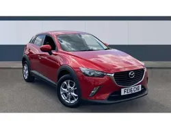 Red Used 2016 Mazda CX-3 SUV | £9,011 (Fair price)
