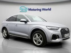 Silver Used 2021 Audi Q5 Sportback S-Line SUV | £25,400 (Super price)