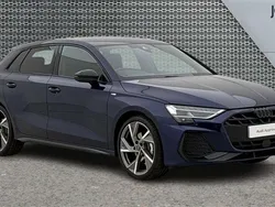 Blue New 2025 Audi A3 Black Edition Hatchback | £32,932 (Fair price)