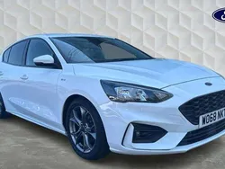 White Used 2019 Ford Focus ST-Line Hatchback | £10,000 (Fair price)