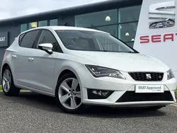 White Used 2016 Seat Leon FR Hatchback | £8,990 (Fair price)