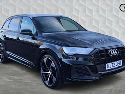 Black Used 2022 Audi Q7 Black Edition SUV | £40,450 (Fair price)