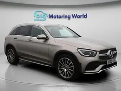 Silver Used 2020 Mercedes GLC300 AMG line Estate | £31,300 (Fair price)