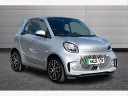 Silver Used 2021 Smart ForTwo Electric Drive Exclusive Coupe | £9,950 (Fair price)