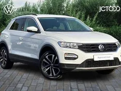 White Used 2021 VW T-Roc United SUV | £17,946 (Fair price)