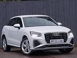 White Used 2022 Audi Q2 S-Line SUV | £23,498 (Fair price)