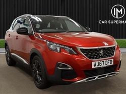 Red Used 2018 Peugeot 3008 GT-line Hatchback | £8,885 (Good price)