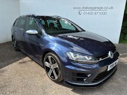 Blue Used 2016 VW Golf VII R Estate | £14,490 (Fair price)