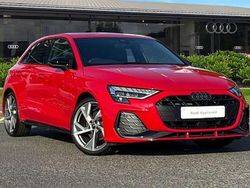 Red Used 2025 Audi A3 Black Edition Hatchback | £27,195 (Fair price)