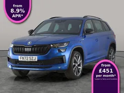 Blue Used 2022 Skoda Kodiaq SportLine SUV | £29,461 (Fair price)