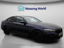 Blue Used 2022 BMW 530 M Sport Sedan | £29,800 (Fair price)
