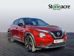 Red Used 2020 Nissan Juke Tekna+ SUV | £15,750 (Fair price)