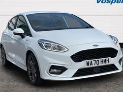 White Used 2020 Ford Fiesta ST-Line Hatchback | £11,750 (Fair price)