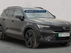 Black Used 2024 Volvo EX40 Ultra SUV | £38,425 (Fair price)