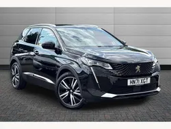 Black Used 2021 Peugeot 3008 Premium SUV | £17,799 (Fair price)