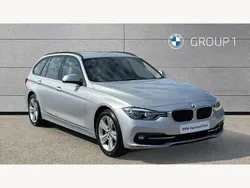 Silver Used 2019 BMW 320 Sport Line Estate | £18,256 (Good price)
