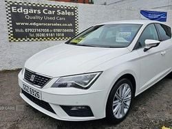 White Used 2017 Seat Leon XCELLENCE Hatchback | £8,995 (Fair price)