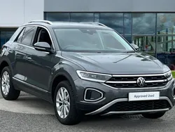 Indium grey metallic Used 2024 VW T-Roc Style SUV | £25,573 (Fair price)