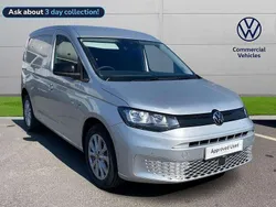 Silver Used 2025 VW Caddy Pro MPV | £29,376 (Fair price)