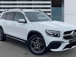 White Used 2022 Mercedes GLB200 AMG line SUV | £26,031 (Fair price)