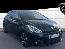 Black Used 2018 Peugeot 208 GT-line Hatchback | £10,738 (A bit pricey)