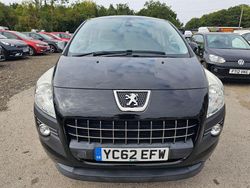 Black Used 2012 Peugeot 3008 Active Hatchback | £3,500 (Fair price)