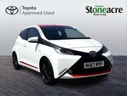 White Used 2018 Toyota Aygo x-press Hatchback | £8,000 (Fair price)