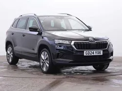 Black magic pearl effect Used 2024 Skoda Karoq SE L SUV | £23,495 (Fair price)