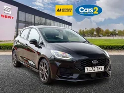 Black Used 2022 Ford Fiesta ST-Line Hatchback | £16,194 (Fair price)