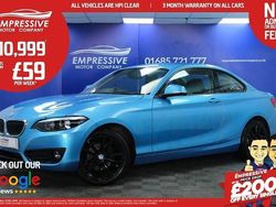 Blue Used 2018 BMW 218 Sport Line Coupe | £10,999 (Fair price)