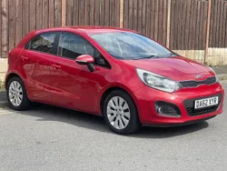 Red Used 2012 Kia Rio 2 Hatchback | £2,495 (Fair price)