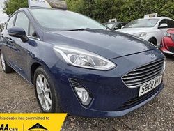 Blue Used 2019 Ford Fiesta Zetec Hatchback | £8,250 (Good price)