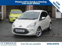 White Used 2016 Ford Ka Zetec Hatchback | £6,395 (Fair price)