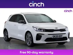 White Used 2020 Kia Rio GT-Line Hatchback | £12,149 (Fair price)
