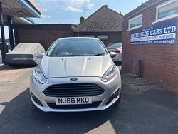 Silver Used 2016 Ford Fiesta Zetec Hatchback | £6,440 (Fair price)
