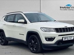 White Used 2021 Jeep Compass Night Eagle SUV | £14,695 (Fair price)