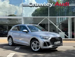 Silver New 2024 Audi Q5 S-Line SUV | £41,340