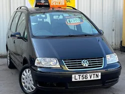 Black Used 2006 VW Sharan S MPV | £2,000