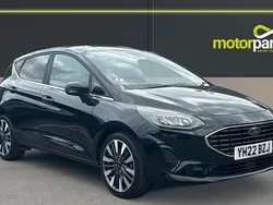 Black Used 2022 Ford Fiesta Titanium Hatchback | £15,500 (Fair price)