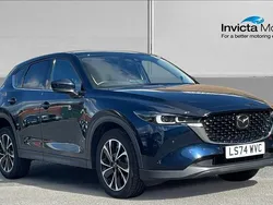 Blue Used 2024 Mazda CX-5 Exclusive-Line SUV | £24,672 (Fair price)