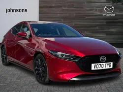 Red Used 2020 Mazda 3 Inclusive Hatchback | £15,448 (Fair price)