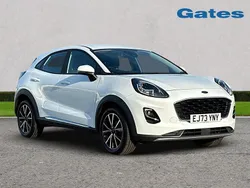 White Used 2023 Ford Puma Titanium Hatchback | £16,699 (Fair price)