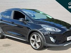 Black Used 2021 Ford Fiesta Active Hatchback | £8,626